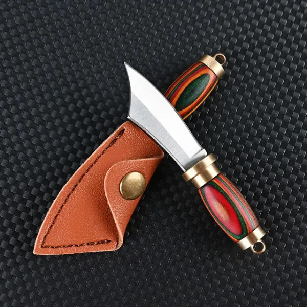 Brass Dragon Head Mini EDC Pocket Knife - Image 11