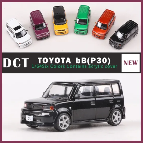 GCD 1:64 Scale Alloy Toyota bB Model Car - Image 2