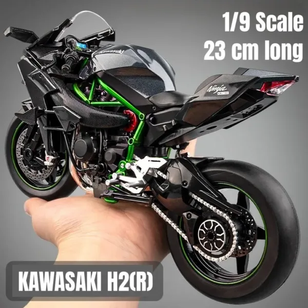 Kawasaki H2R Ninja 1/9 Scale Diecast Motorcycle