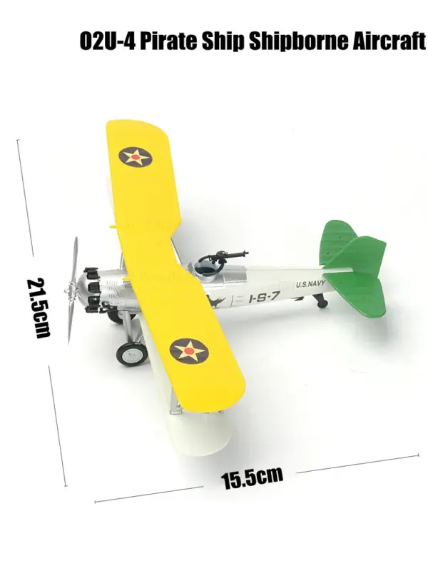 1/48 O2U-4 Pirate Biplane Assembly Model Kit - Image 3