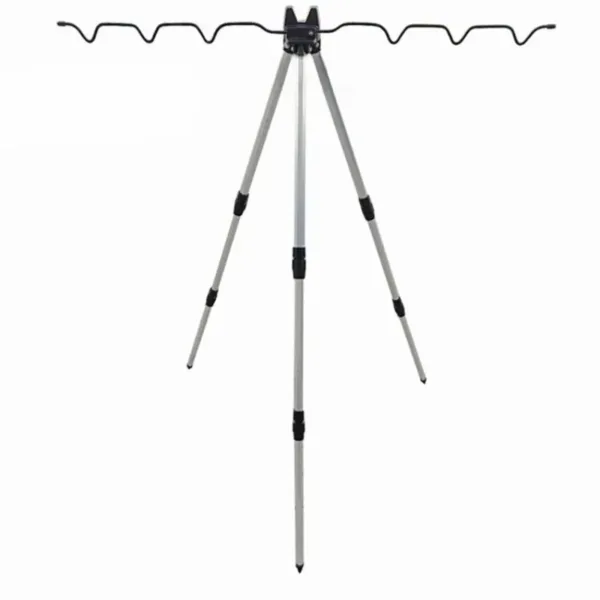 Portable Aluminum Fishing Rod Tripod Holder - Image 3