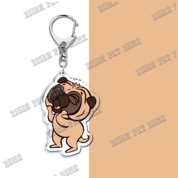 Cute PUG Keychain Pendant for All Occasions - Image 32