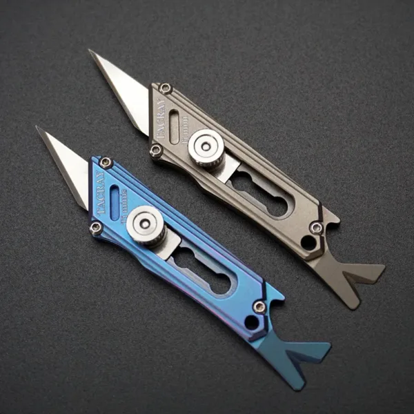 Titanium Alloy Pocket Utility Knife Tool - Image 5