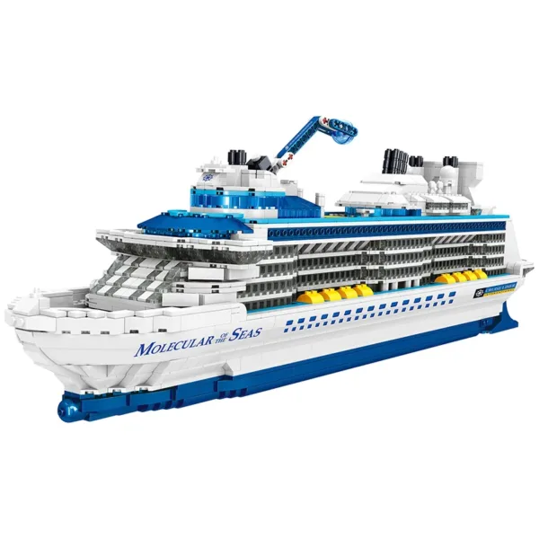 2428PCS Cruise Ship Building Blocks Set - Image 7