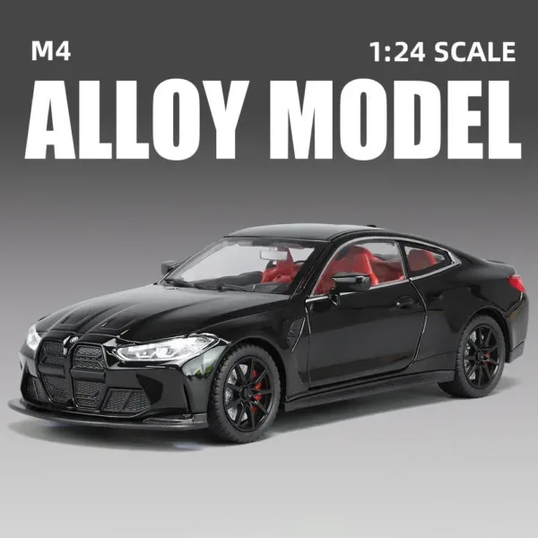 1:24 BMW M4 Diecast Metal Car Model - Image 7