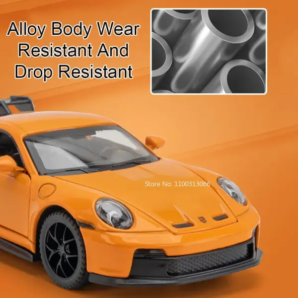 1:32 Scale Alloy 911 GT3 Sports Car Model - Image 4