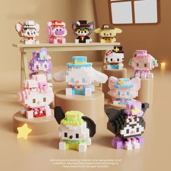 Miniso Sanrio Building Blocks Set for Kids - Image 2