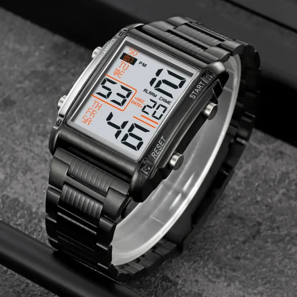 Men's Digital Sports Watch with Backlight - Image 2