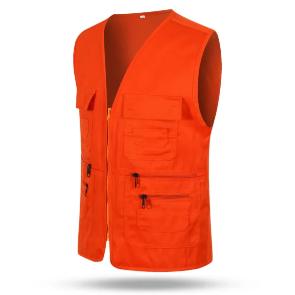 Men's Multi-pocket Casual Fishing Vest - Image 8