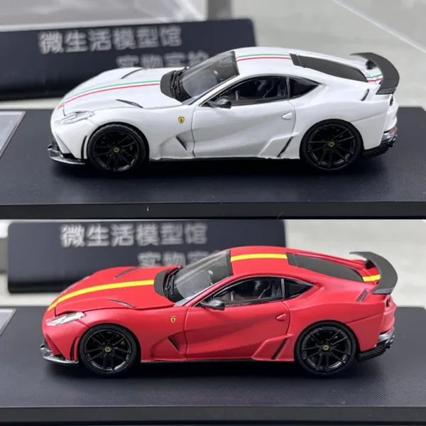 1/64 Ferrari 812 Novitec Diecast Model Car - Image 3