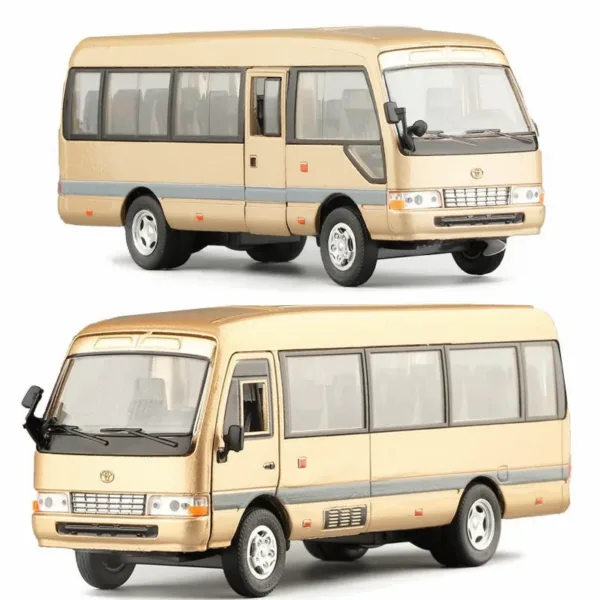 1/32 Scale Toyota Coaster Diecast Bus Model - Image 6