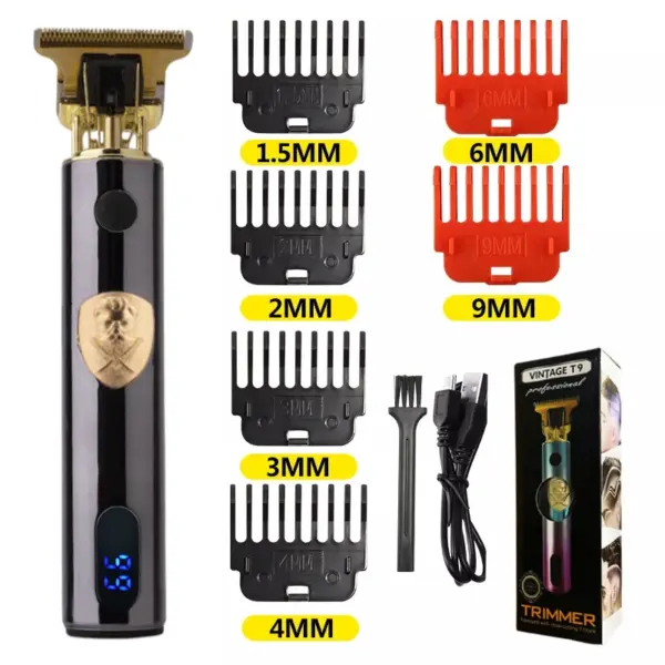 T9 LCD Electric Hair Trimmer for Men - Image 21