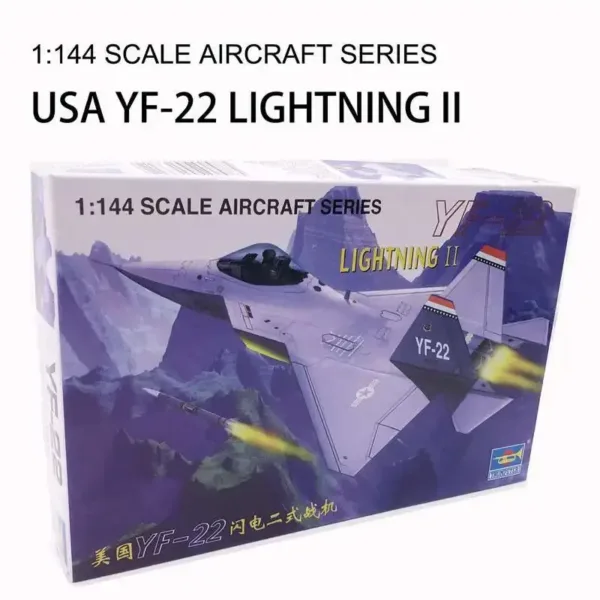 1/144 Scale USA Stealth Fighter Model Kit - Image 8