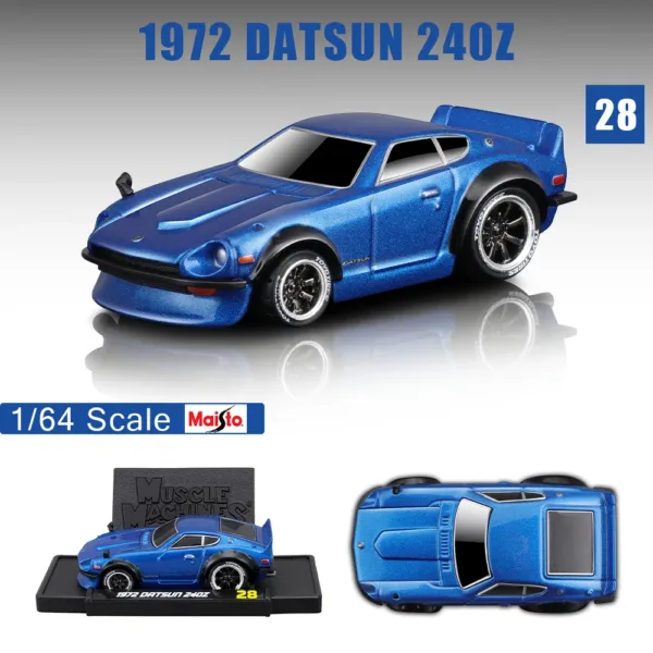 Maisto 1:64 Scale Classic Car Model Set - Image 8