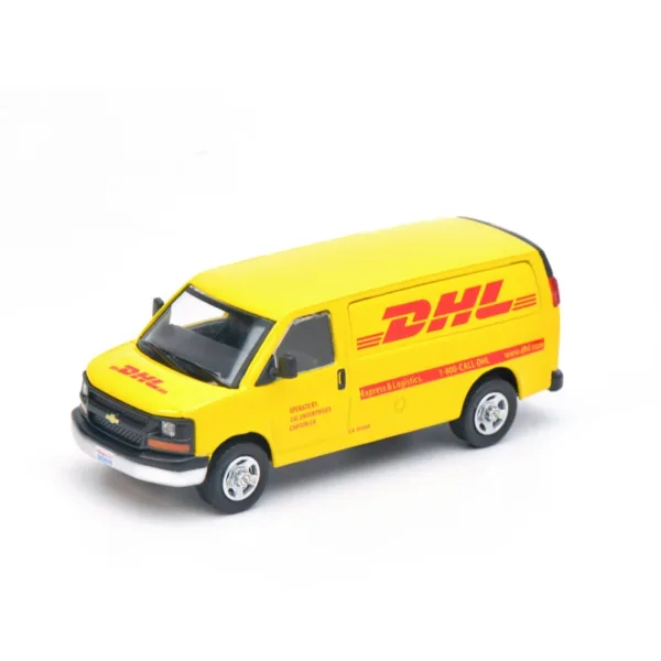 DHL 1:64 Scale Diecast Delivery Van Model - Image 2