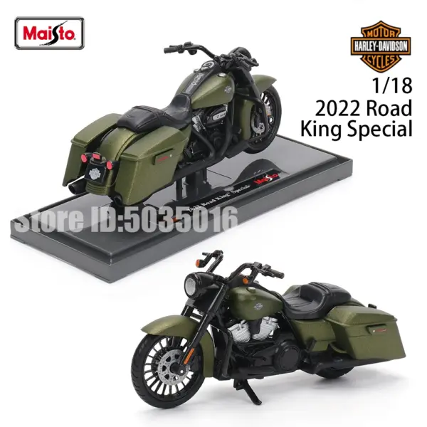 Maisto 1:18 Harley-Davidson Motorcycle Model