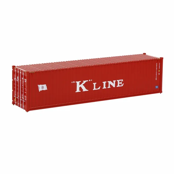 HO Scale 1:87 Red K LINE Shipping Container