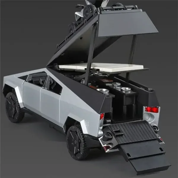 1:32 Tesla Cybertruck Diecast Model Toy - Image 3