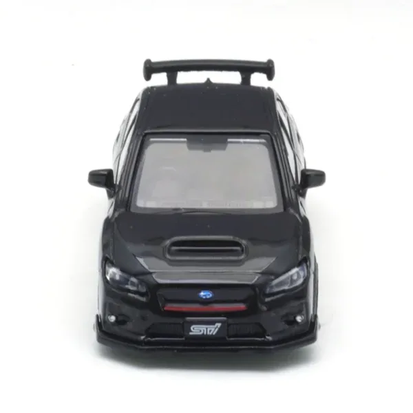 1:64 Diecast Black Subaru STI Model Car - Image 2