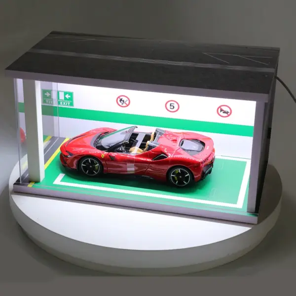 1:18 Scale Car Models Parking Garage Set - Image 3