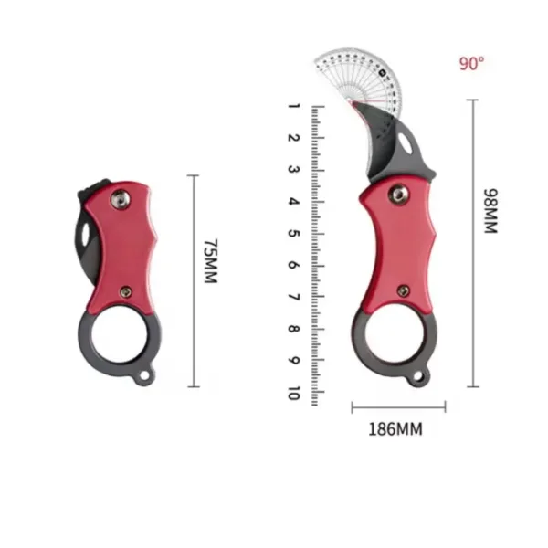 Portable Stainless Steel Folding Fruit Knife - Image 6