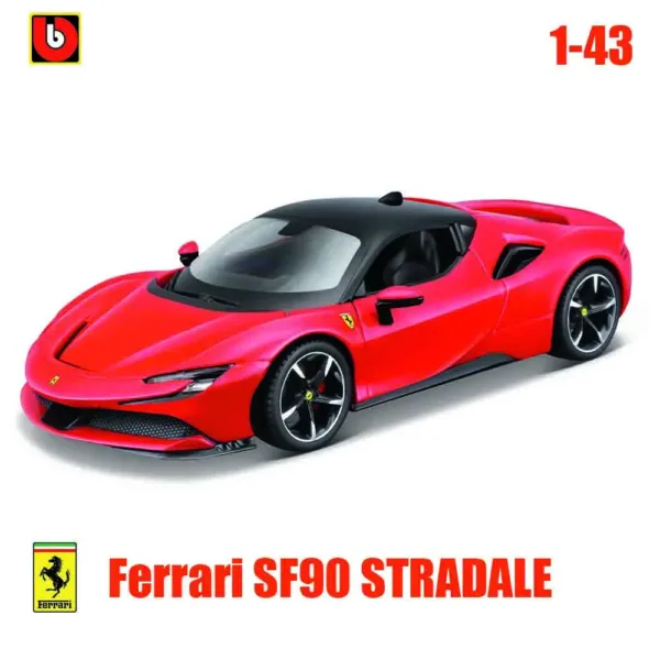 Bburago 1:43 Scale Ferrari Diecast Model Collection - Image 8