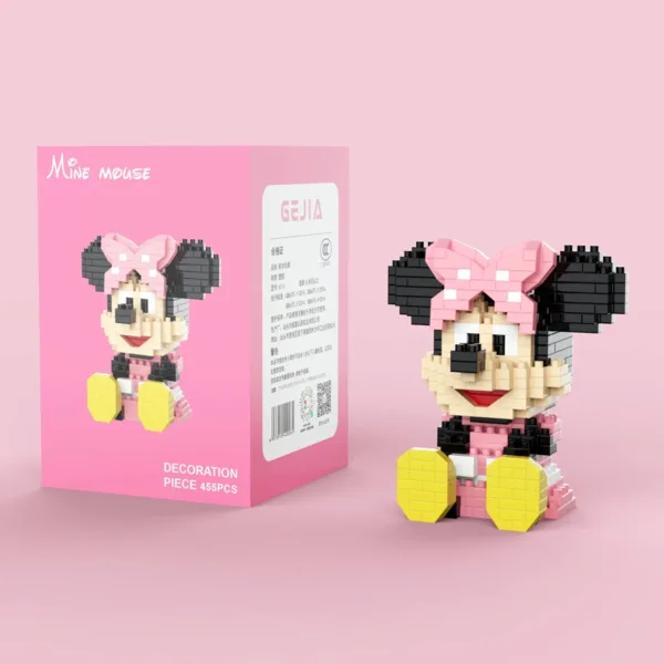 Mickey and Minnie Mini Building Blocks Set - Image 3