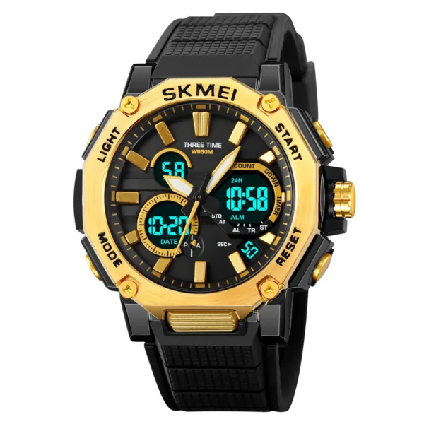 Dual Display Sport Watch for Men - Image 2