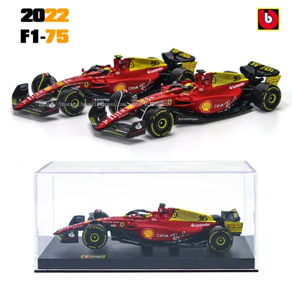 Bburago 1:43 Ferrari F1-75 Alloy Model Car