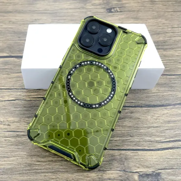 Honeycomb Texture Protective Case for iPhone