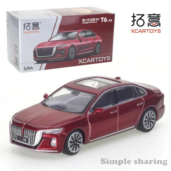 1/64 Hongqi H7 H9 E-HS9 Diecast Car Model - Image 8