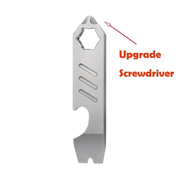 Mini Titanium Alloy Multifunction Crowbar Tool - Image 8