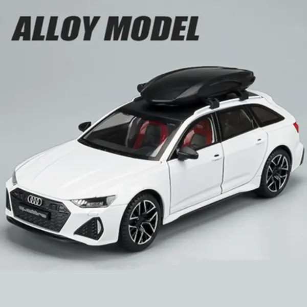 1/24 Audi RS6 Diecast Alloy Car Model - Image 11