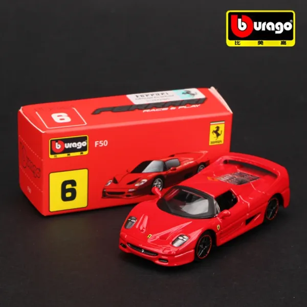 Bburago Diecast Ferrari Model Car 1:64 Scale - Image 7