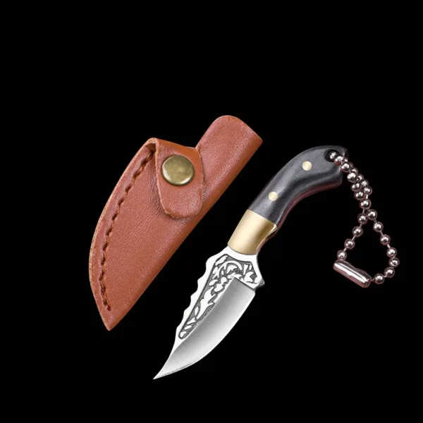 Brass Dragon Head Mini EDC Pocket Knife - Image 7