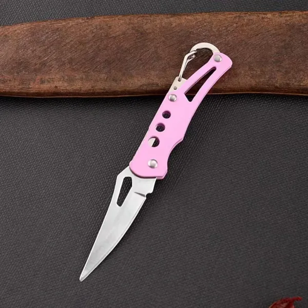 Stainless Steel Folding Camping Survival Knife - Image 9