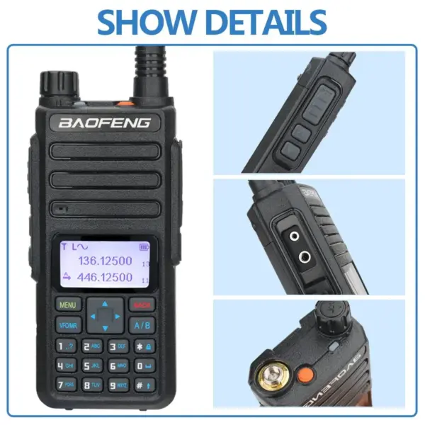 Baofeng DR-1801 Dual Band Walkie Talkie - Image 5