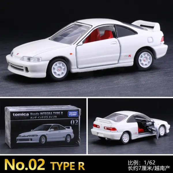 Honda Integra Type R Diecast Model Car - Image 3