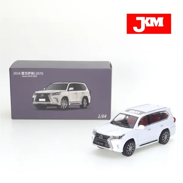 JKM 1/64 Lexus LX570 Diecast Model Car - Image 7