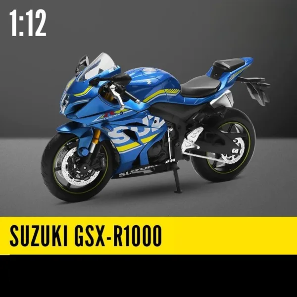 1/12 Suzuki GSX-R1000RR Diecast Metal Model - Image 10