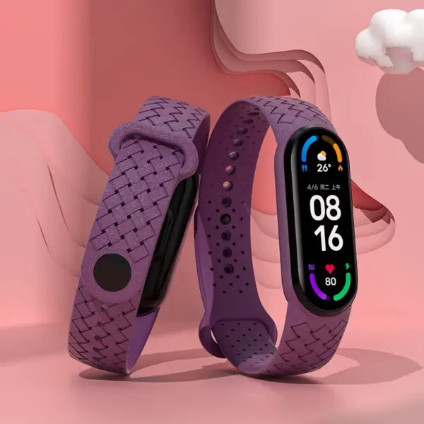 Silicone Wristband for Xiaomi Mi Band 6 7 - Image 7