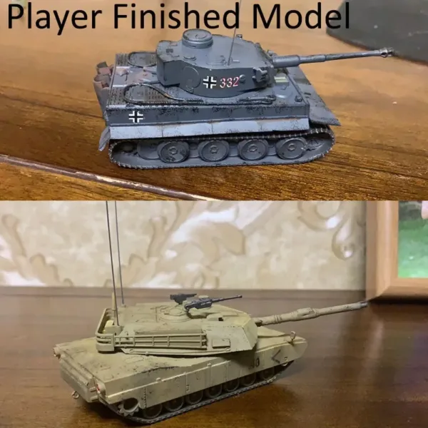 1/72 Tiger-Type Model Tank Set of 6 - Image 6