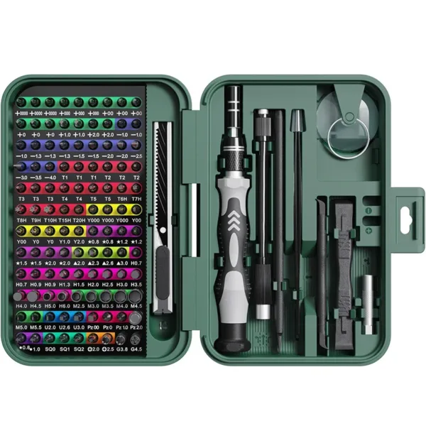 132-in-1 Magnetic Precision Screwdriver Set - Image 7