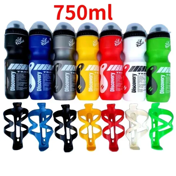 750ML Cycling Water Bottle with Cup Holder