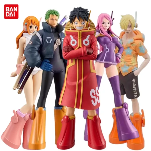 17cm One Piece PVC Action Figure Set