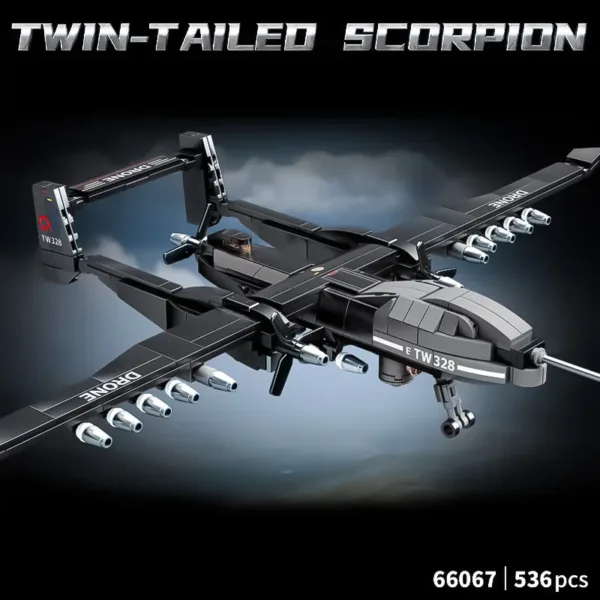 Double Tailed Scorpion Drone Building Blocks - Image 4