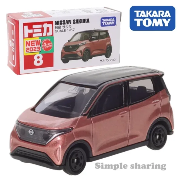 Takara Tomy 1:64 Diecast Car Model Set - Image 34