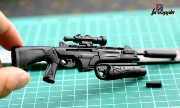 1/6 Scale Black ARX-160 Rifle Model - Image 3