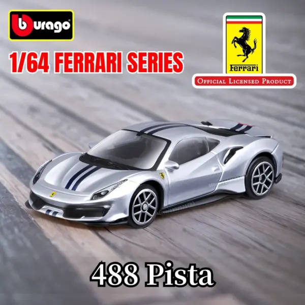 Bburago 1:64 Ferrari Diecast Car Model - Image 14