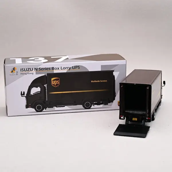 Isuzu N Series Diecast Box Lorry Model - Image 4